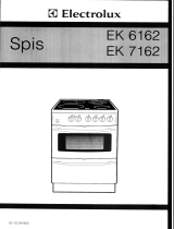 Electrolux EK7162 Användarmanual