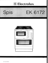 Electrolux EK6172 Användarmanual