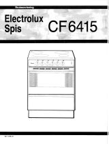 Electrolux CF6415 Användarmanual