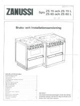 Zanussi ZS65 Användarmanual