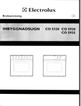 Electrolux CO5935 Användarmanual