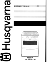 HUSQVARNA-ELECTROLUX QSG760 Användarmanual