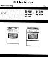 Electrolux EK6266 Användarmanual