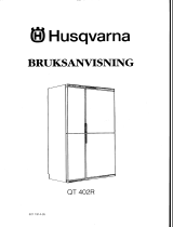 HUSQVARNA-ELECTROLUX QT402R Användarmanual