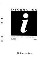 Electrolux TR984A Användarmanual