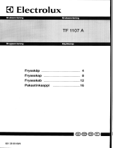 Electrolux TF1107A Användarmanual