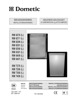 Dometic RM7270 Användarmanual