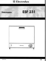 Electrolux ESF232 Användarmanual
