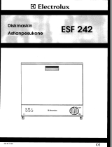 Electrolux ESF242 Användarmanual