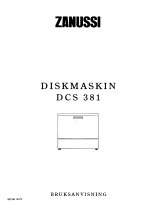 Zanussi DCS381Y Användarmanual