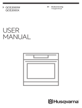 HUSQVARNA-ELECTROLUX QCE2000X Användarmanual