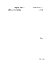 Electrolux EKE60007W Användarmanual