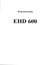 Electrolux EHD600 O/1           Användarmanual