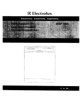 Electrolux ESF665WEISS Användarmanual