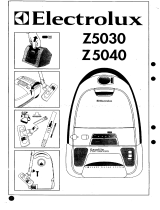 Electrolux Z5040 Användarmanual