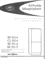 HUSQVARNA-ELECTROLUX KF351-4 Användarmanual