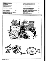 Electrolux KF2355 Användarmanual