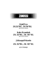 Zanussi ZK19/7RL Användarmanual