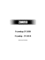 Zanussi ZV245R Användarmanual