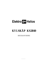 ELEKTRO HELIOS KS2840 Användarmanual