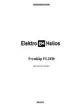 ELEKTRO HELIOS FG2450 Användarmanual