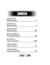 Zanussi ZRC28O Användarmanual