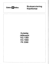 ELEKTRO HELIOS KG1660 Användarmanual