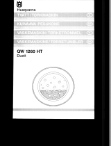 HUSQVARNA-ELECTROLUX QW1260HT Användarmanual