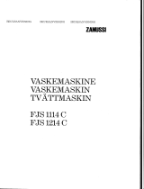 Zanussi FJS1114C Användarmanual