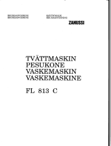 Zanussi FL813C Användarmanual