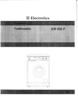 Electrolux EW835F Användarmanual