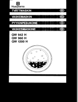 HUSQVARNA-ELECTROLUX QW1200H Användarmanual