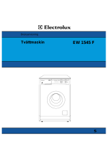 Electrolux EW1545F Användarmanual