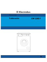 Electrolux EW1265F Användarmanual