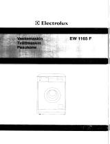 Electrolux EW1165F Användarmanual