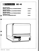 Electrolux BD46 Användarmanual