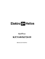 ELEKTRO HELIOS KF3140 Användarmanual