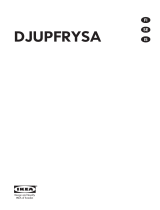 IKEA DJUPFRYSA Användarmanual