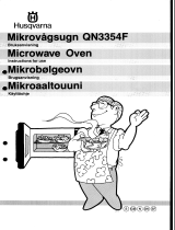 HUSQVARNA-ELECTROLUX QN3354F Användarmanual