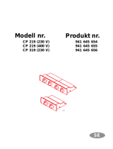 Electrolux CP219 Användarmanual