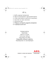 Aeg-Electrolux CAFE PERFETTO CP2200 Användarmanual