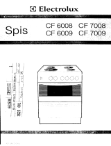 Electrolux CF6008 Användarmanual