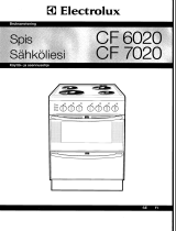 Electrolux CF6015 Användarmanual