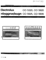 Electrolux CO5925 Användarmanual