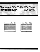 Electrolux CO5945 Användarmanual