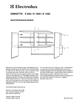 Electrolux E600 Användarmanual