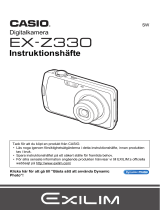 Casio EX-Z330 Användarmanual