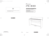 Casio PX-830 Användarmanual