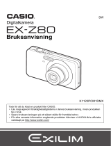 Casio EX-Z80 Användarmanual