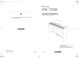 Casio PX-730 Användarmanual